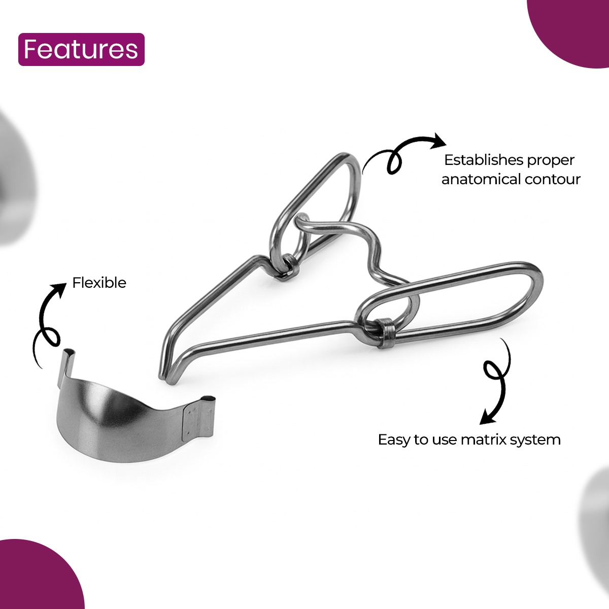 Tor Vm Saddle Metal Matrices(Complete Kit) No 1.310