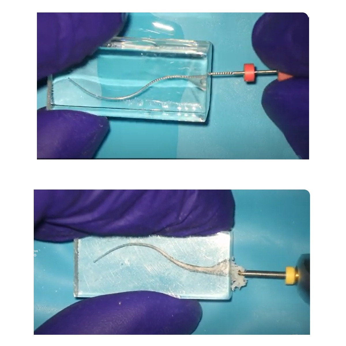 IDENTical Endo Training Block With S-shaped Canal For Root Canal Practice M8001-4