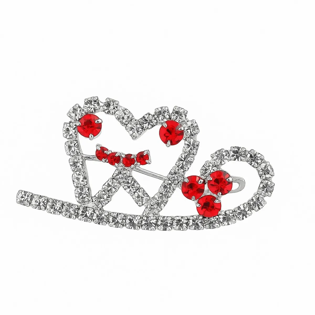 iDENTical Sparkling Tooth & Cloud Brooch With Stones ZYR-4048