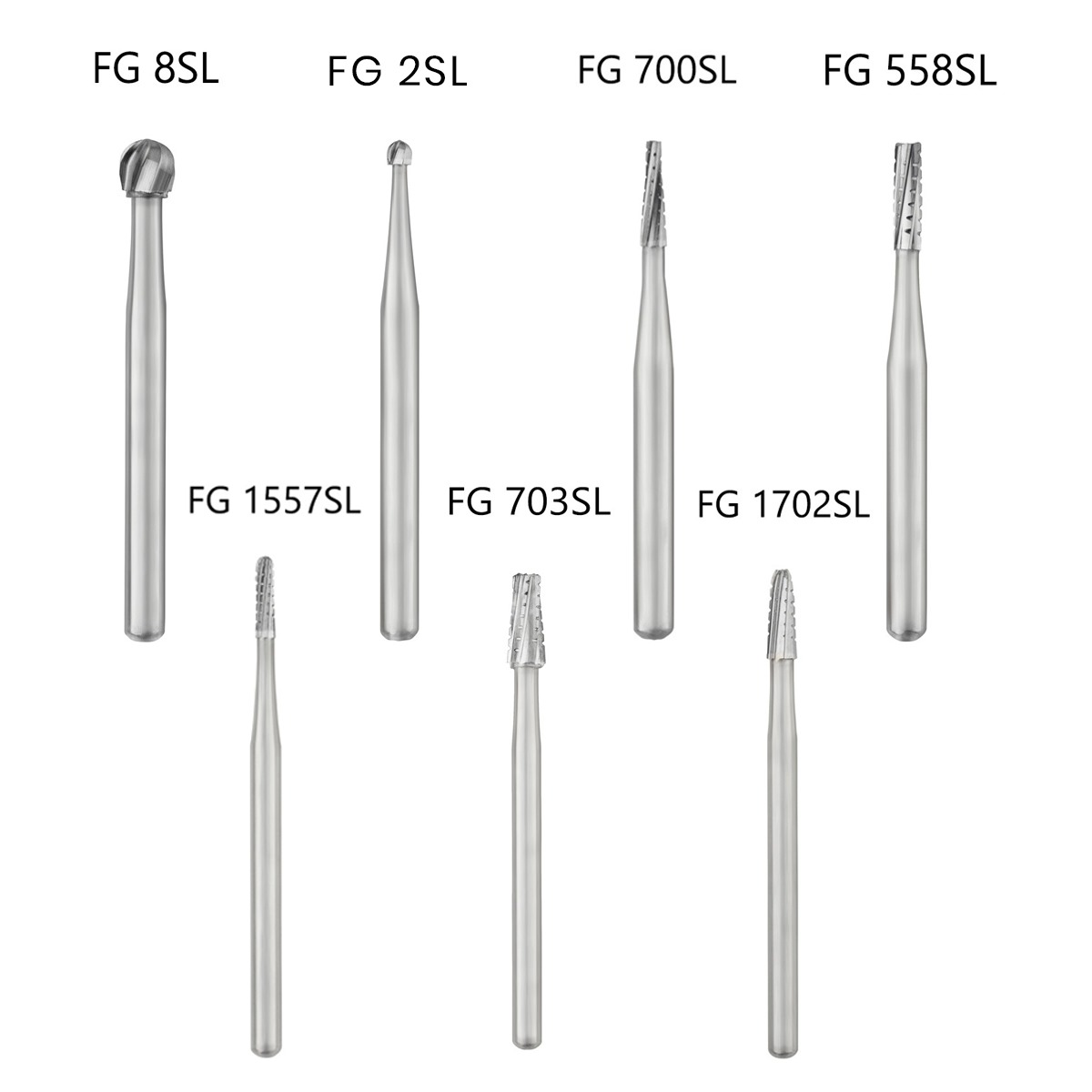 Ss White Surgical Length Carbide Airotor FG Burs