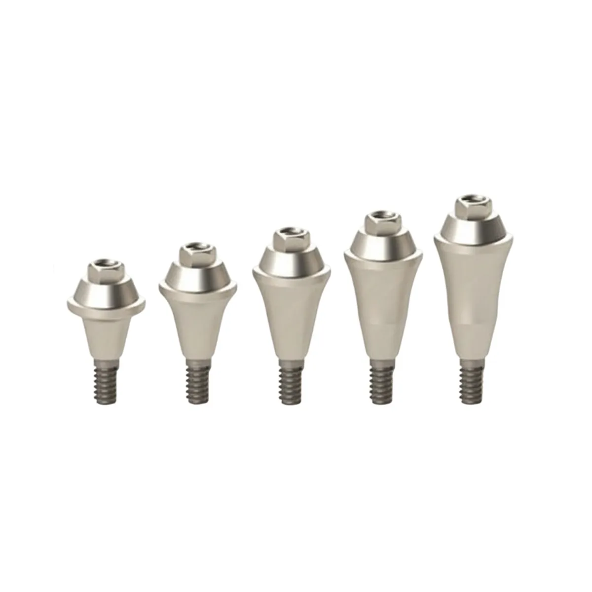 Dentaltech Israeli Implant Compatible Multi Unit Straight Abutments RS