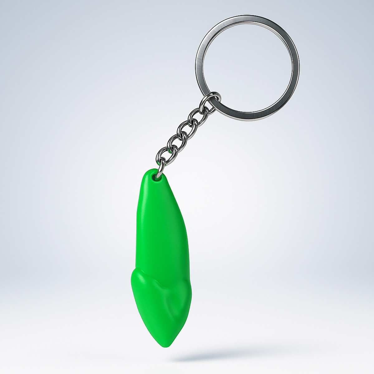 IDENTical Canine Tooth Keychain - Green ZYR-3003
