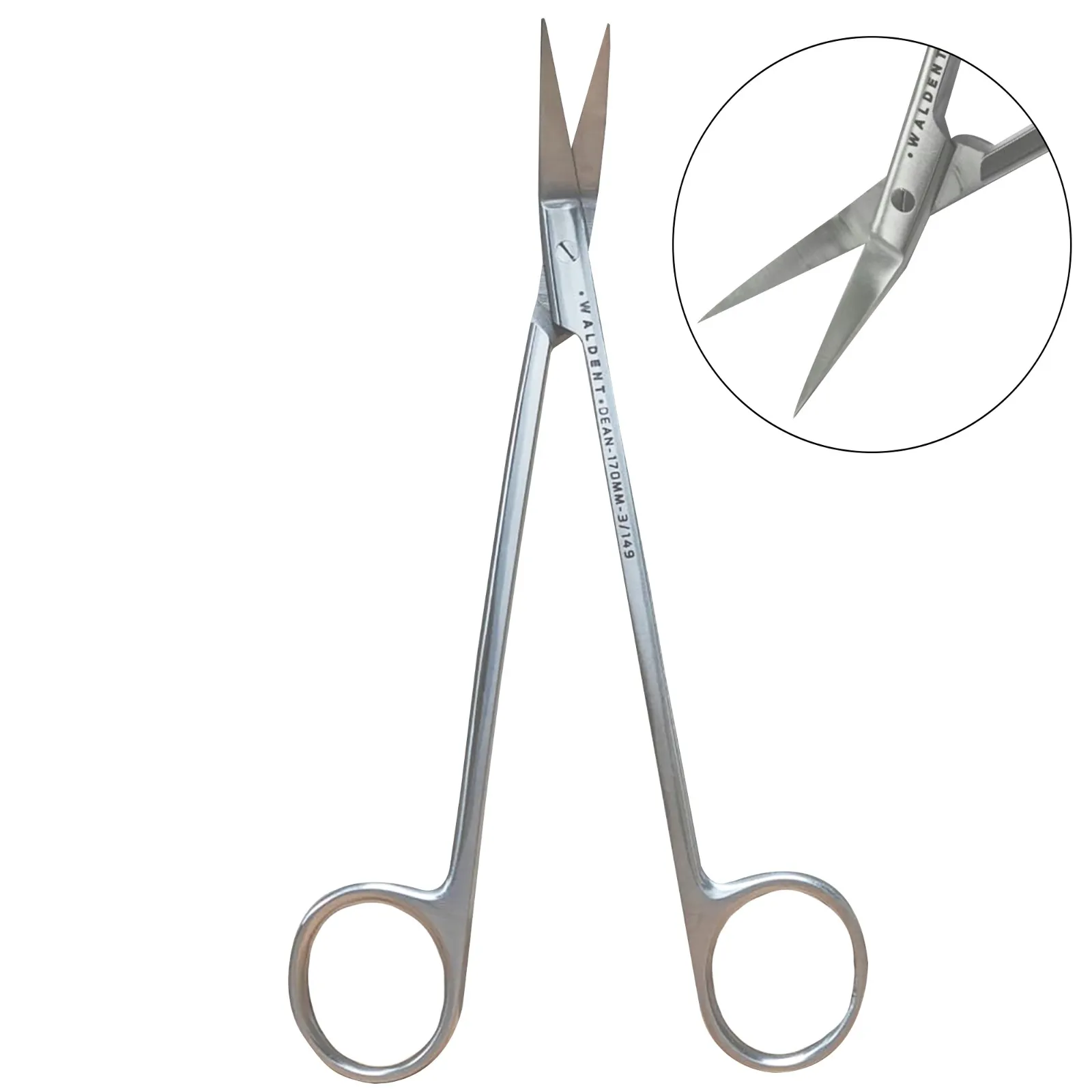 Waldent Scissors Dean - Angular 170mm (3/149)