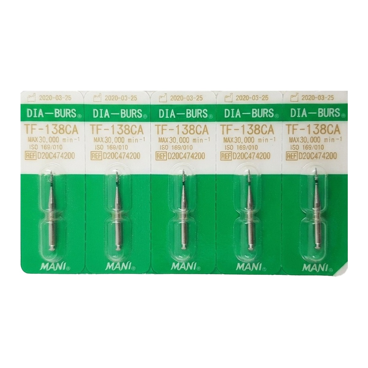 Mani Diamond Bur - Tf- 138 CA (For Contra-angle)