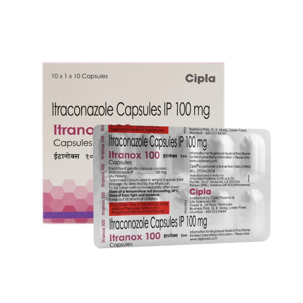 Cipla Itranox 100