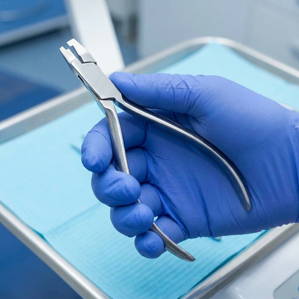 API Orthodontic Pliers TC - Crown Crimping