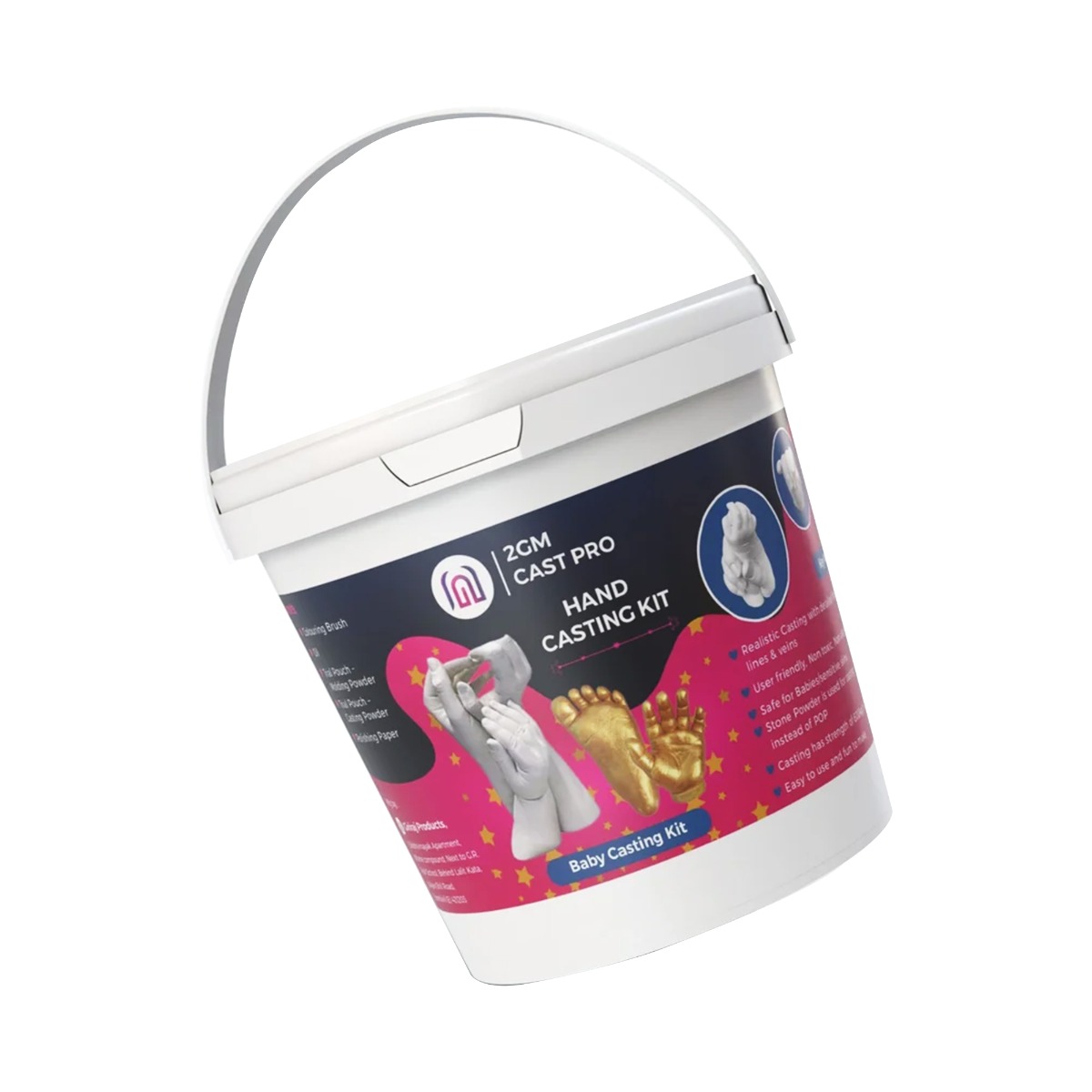 2GM CastPro Baby Hand Casting Kit (Short Expiry 06-2026)
