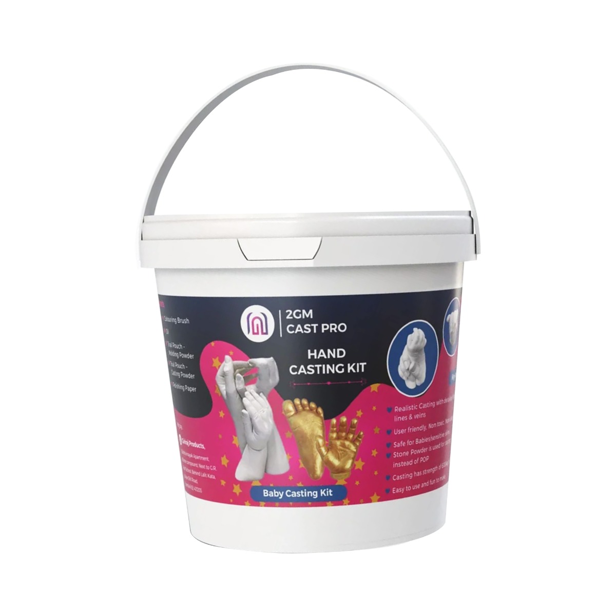 2GM CastPro Baby Hand Casting Kit (Short Expiry 06-2026)