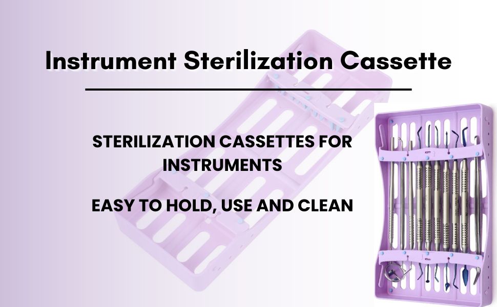 ET Dental Instrument Sterilization Cassette (Plastic)
