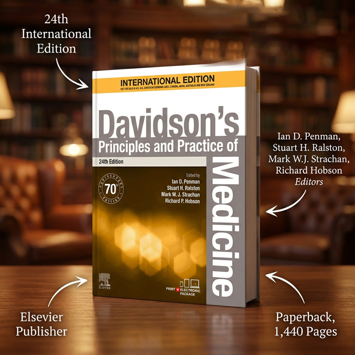 Davidson's Principles And Practice Of Medicine 24th International Edition (ISBN - 083488)