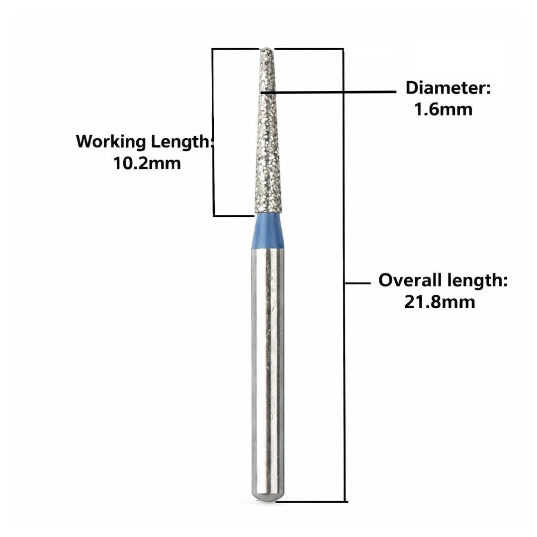 Mani Diamond Airotor Burs - Taper Round End / Tr Series