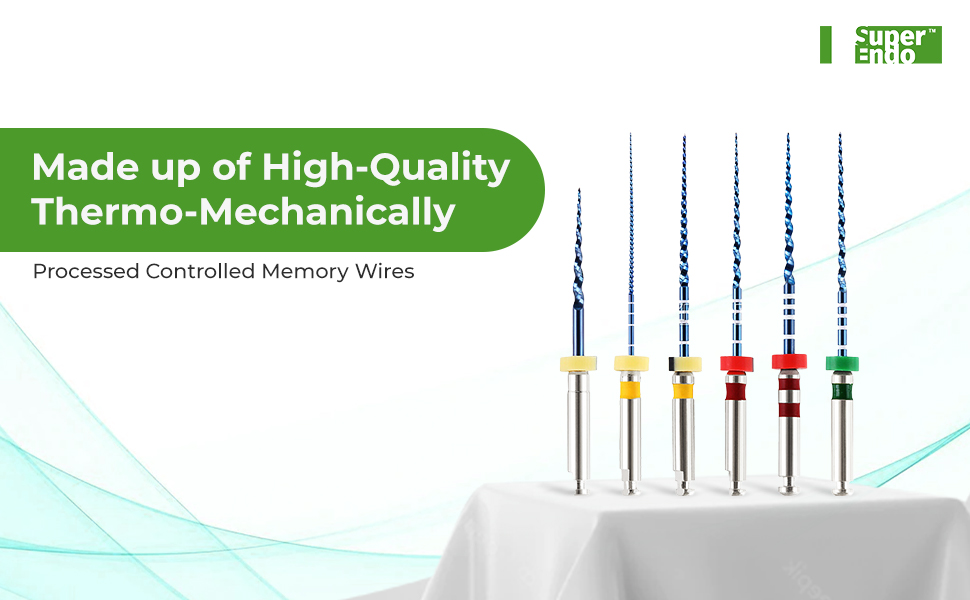 SuperEndo Blue Files 25mm (Pack of 6)