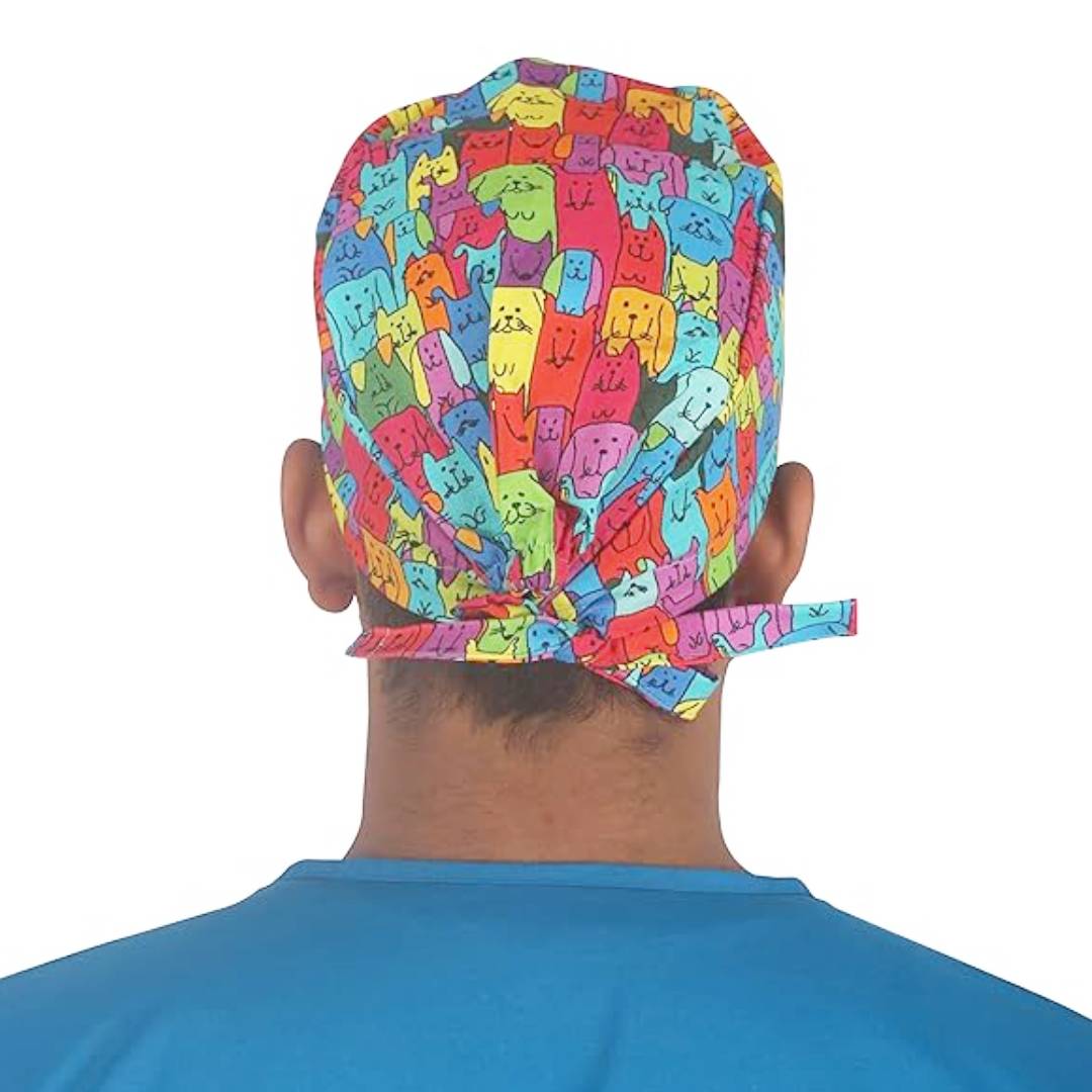 Uniform Craft Printed Scrub Caps