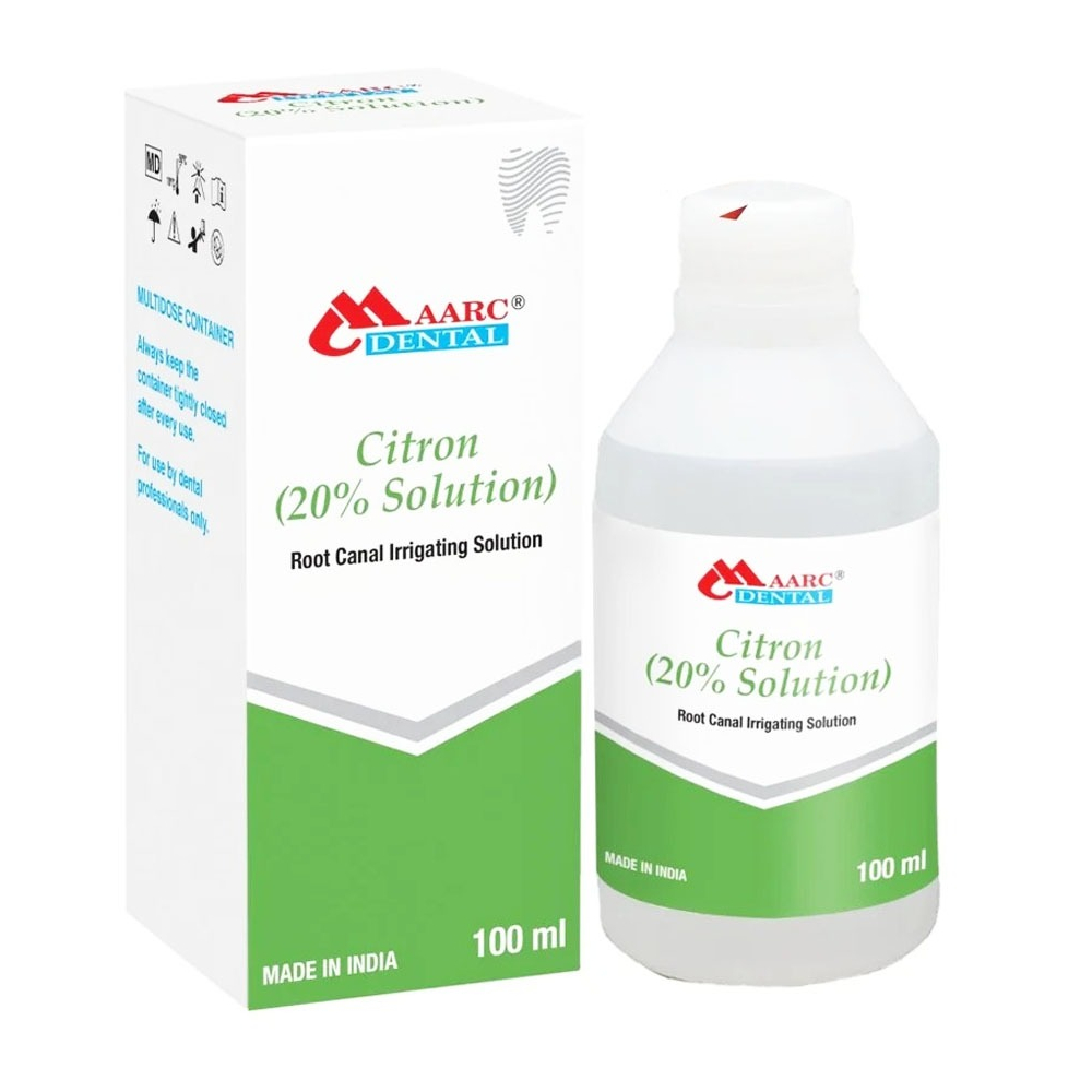 Maarc Citron 20% Citric Acid Solution For Root Canal Irrigation (100 ml)