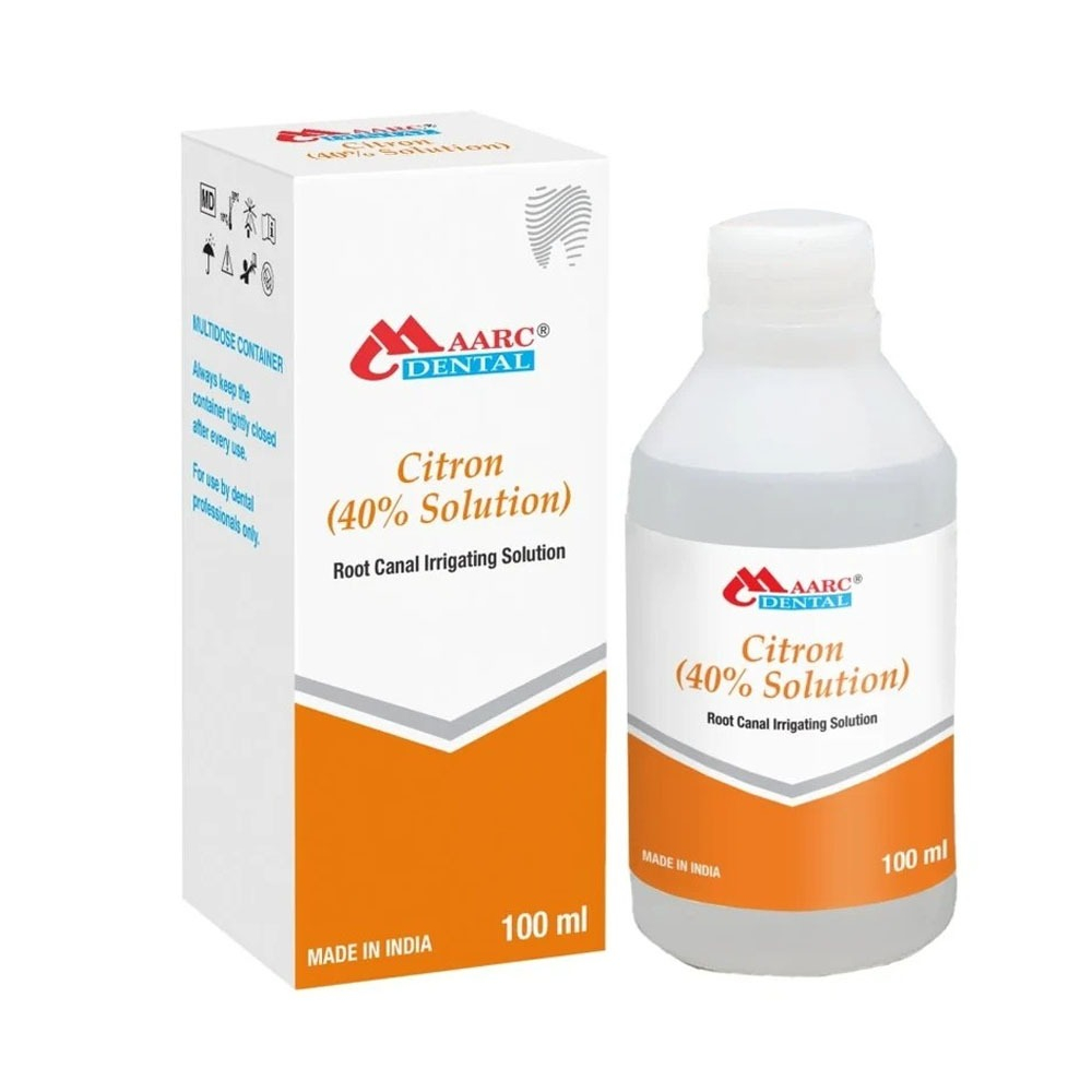 Maarc Citron 40% Citric Acid Solution For Root Canal Irrigation (100 ml)