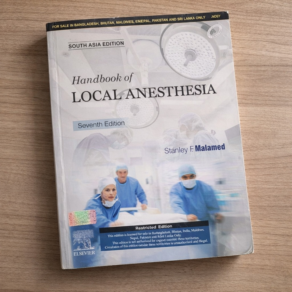 Handbook Of Local Anesthesia 7th South Asia Edition (ISBN - 257142)