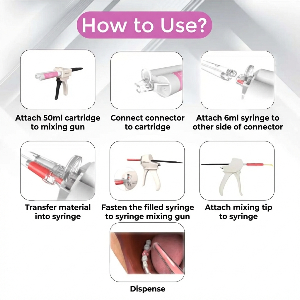 Seil Global Impression Saver Syringe & Dispensing Gun Combo