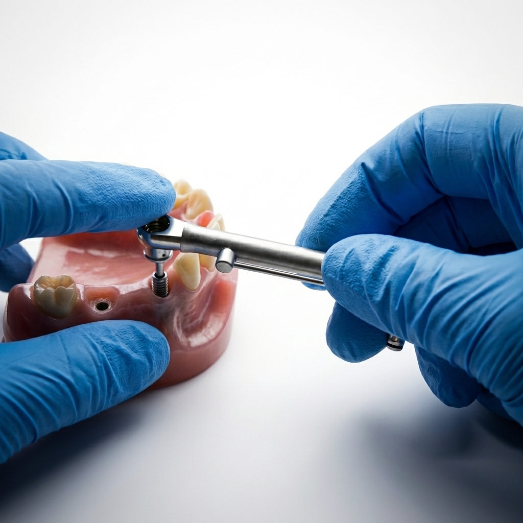 DentalPlant Implant Torque Wrench Ratchet 10–70 Ncm