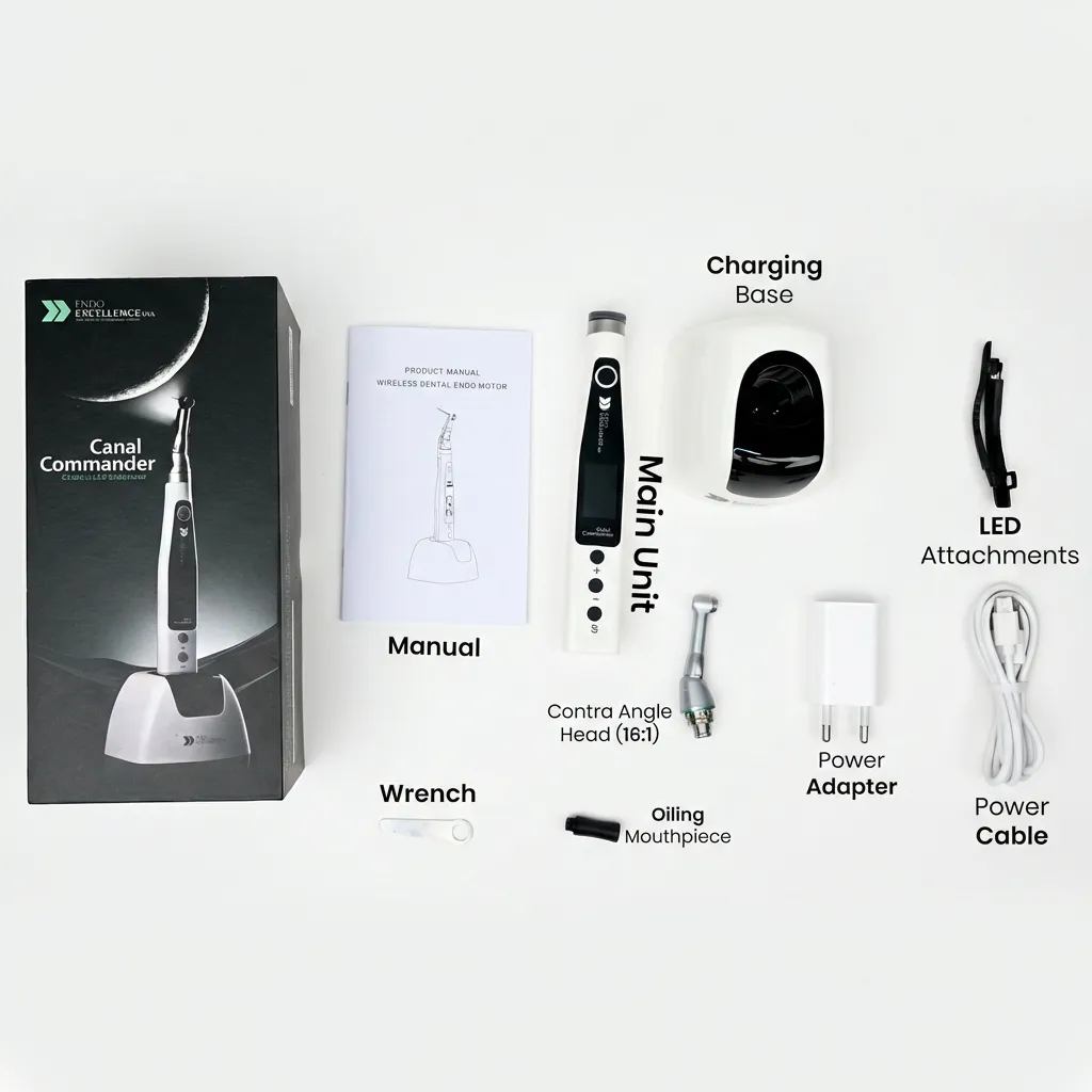 EndoExcellence Canal Commander Cordless LED Endomotor