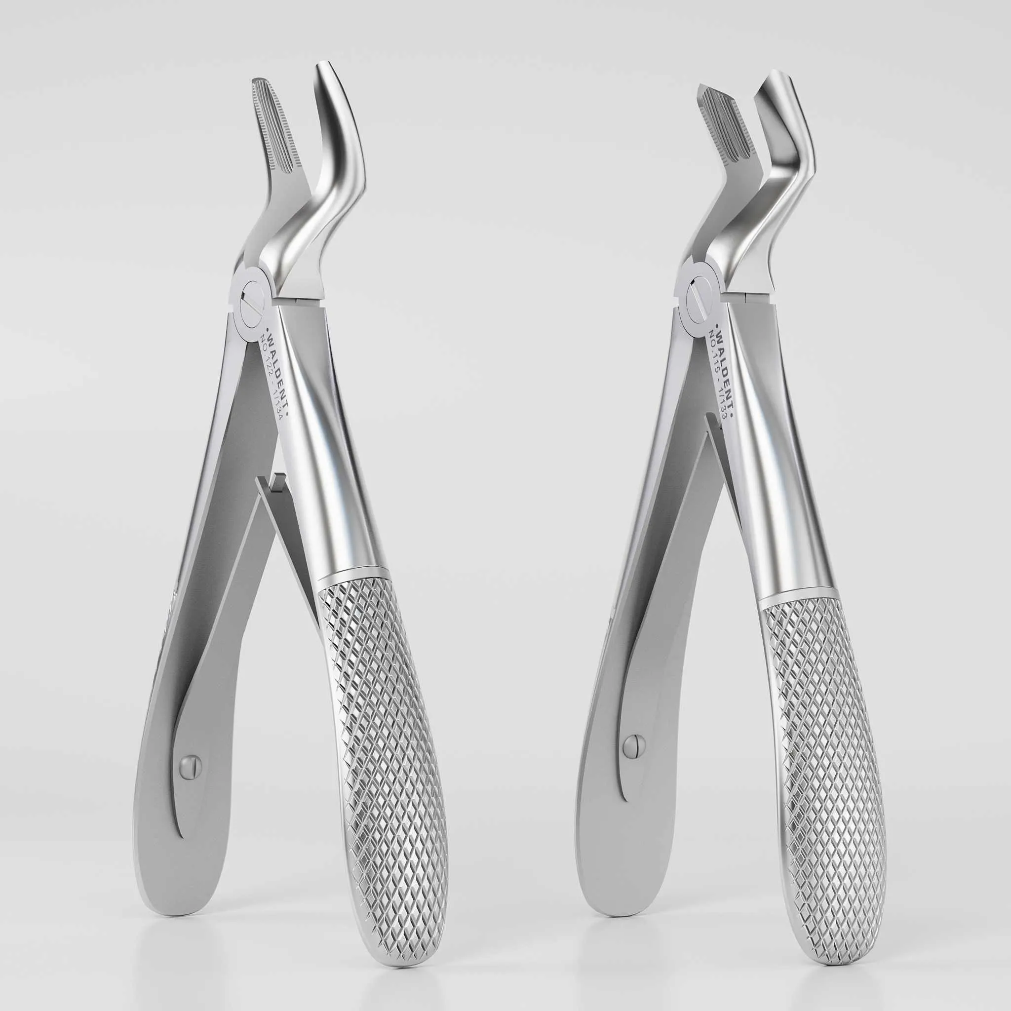 Waldent Pedo Extraction Forceps Kit Set of 7 (K1/2)