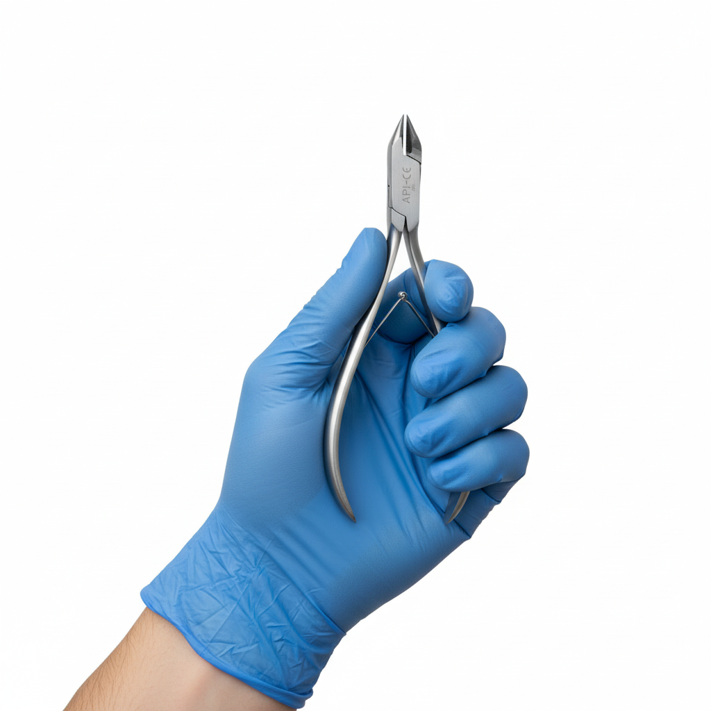 API Orthodontic Pliers TC - Crimpable Hook Placement