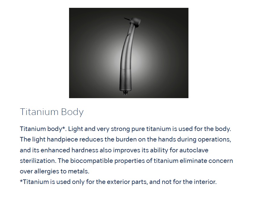 NSK Ti Max Z800L Handpiece