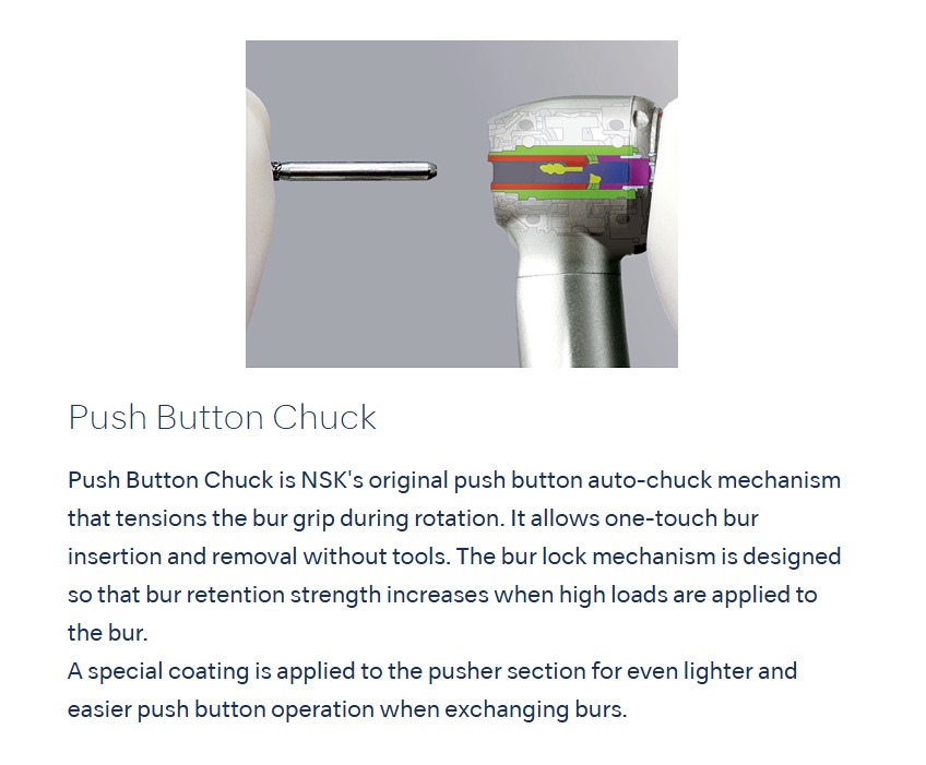 NSK Ti Max Z800L Handpiece