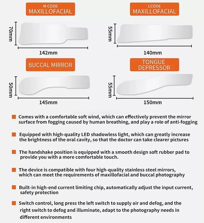 UU Ortho Dental Photography Mirror Kit