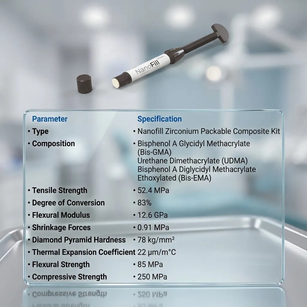 Waldent NanoFill Zirconium Restorative Composite OA2