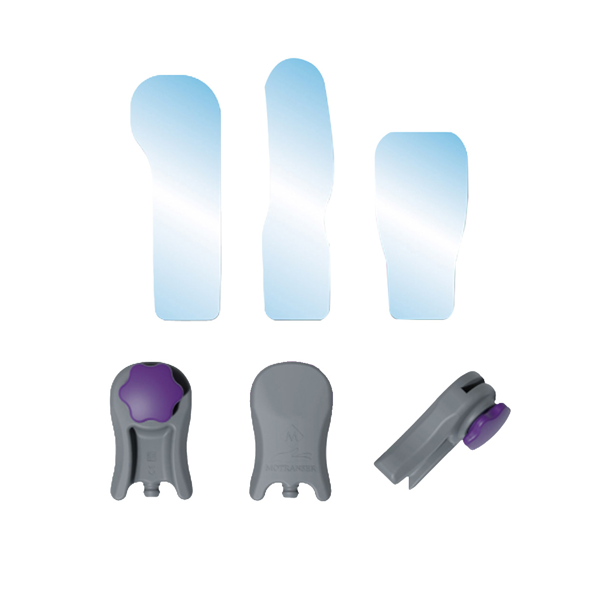 Younique M6 Lumi Airclean Dental Mirror (3 Mirror, 1 Handle, 1 AirClean Accessory)