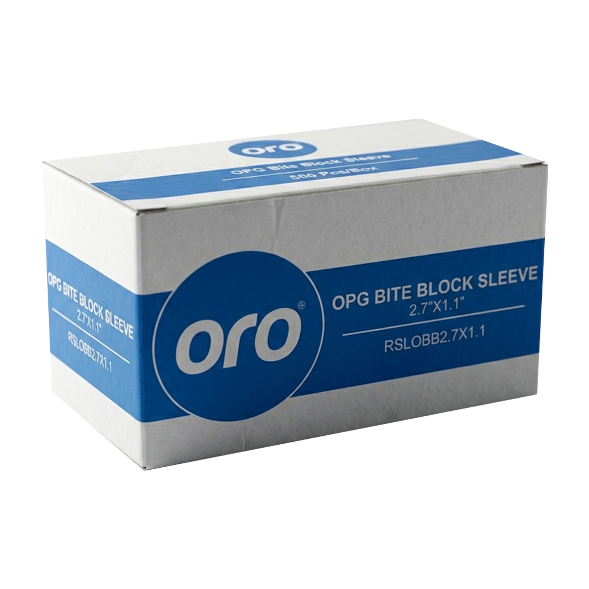 Oro OPG Bite Block Sleeve 2.7" x 1.1"