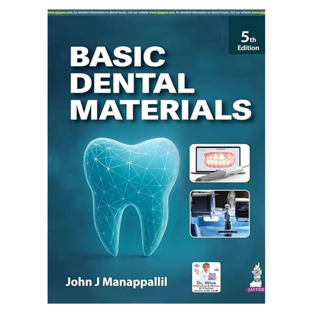 Jaypee Medical Basic Dental Materials 5th Edition| John J Manappallil (ISBN - 169965)