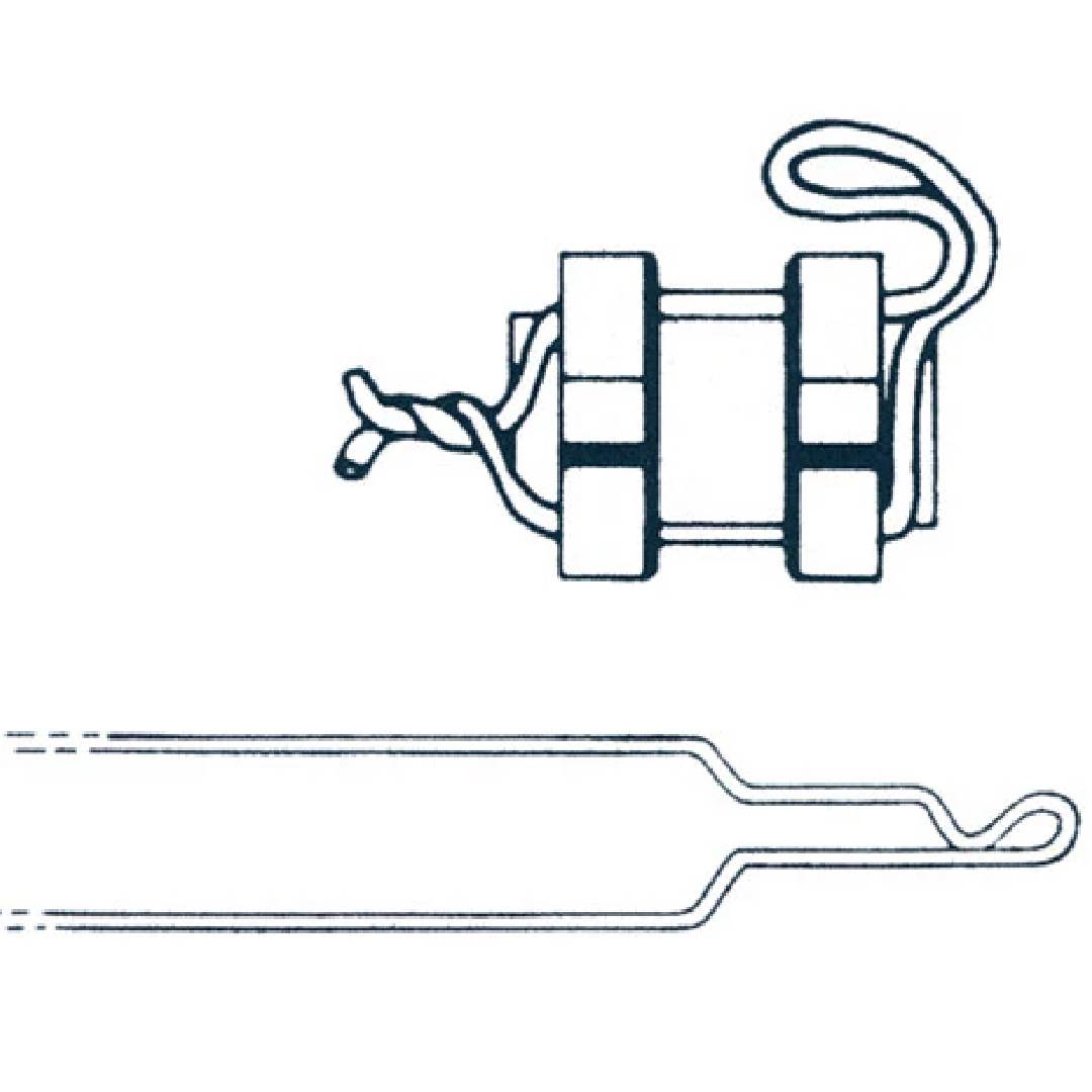 UU Ortho Kobayashi Ligature Wire 15.5cm (Pack of 100)