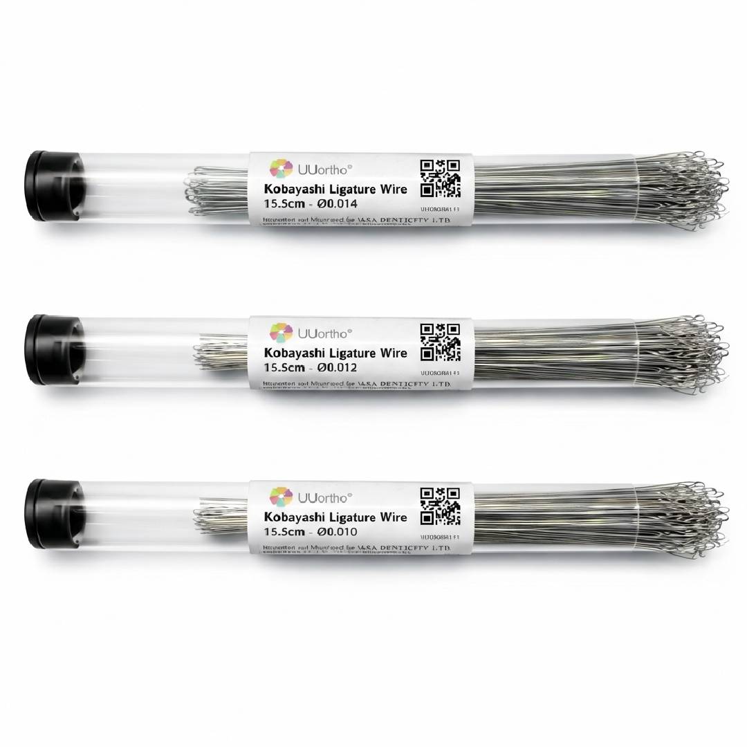 UU Ortho Kobayashi Ligature Wire 15.5cm (Pack of 100)