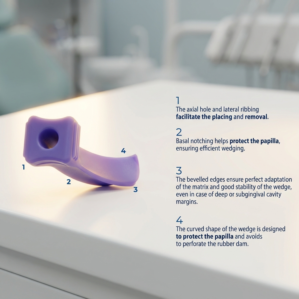 Polydentia The Wedge Interproximal Wedges Assorted - 7001 (Pack of 100)