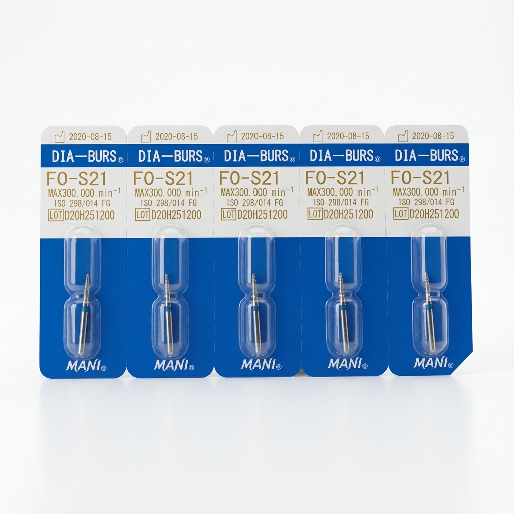 Mani Diamond Burs - Flame Ogival End / Fo Series