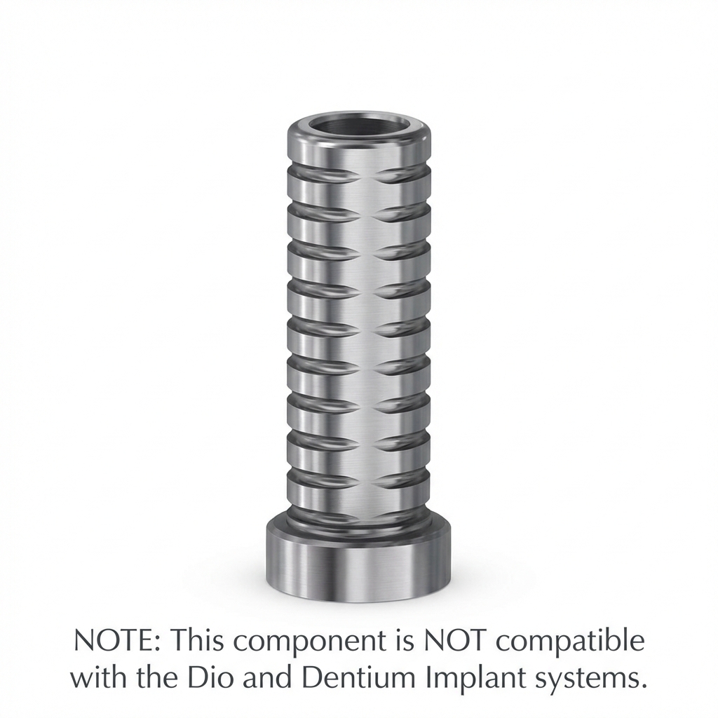 Dentaltech Korean | Israeli | Nobel | Straumann Implant Compatible Multi Unit Temporary Cylinder (FHTJD)