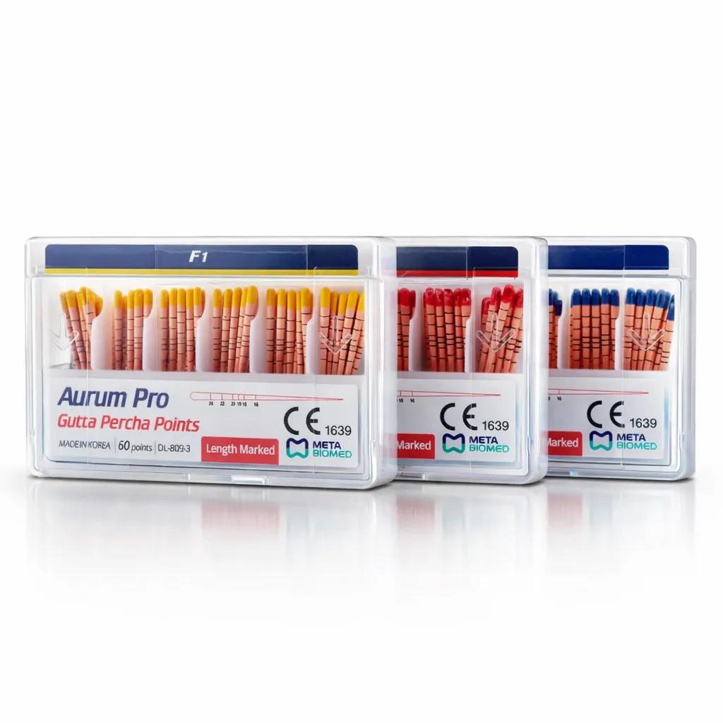 Meta Gutta Percha Points - Length Marked Protaper