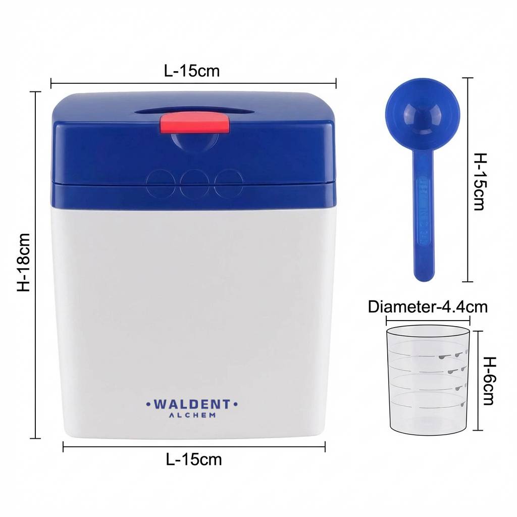 Waldent Alcon Alginate Container