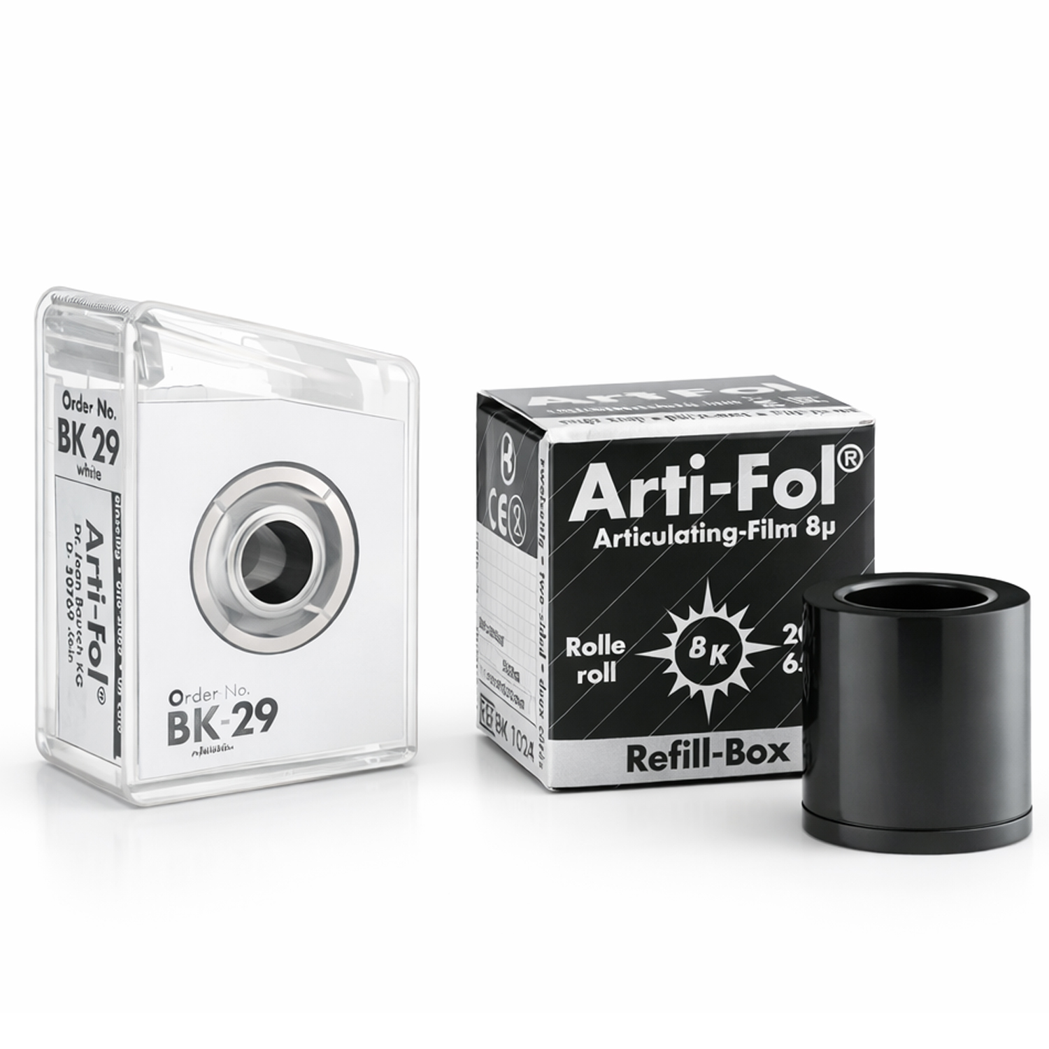 Bausch Arti-Fol Dental Articulating Flim Ultra Thin - 8µ Microns Width 22 mm - 22 Mts.