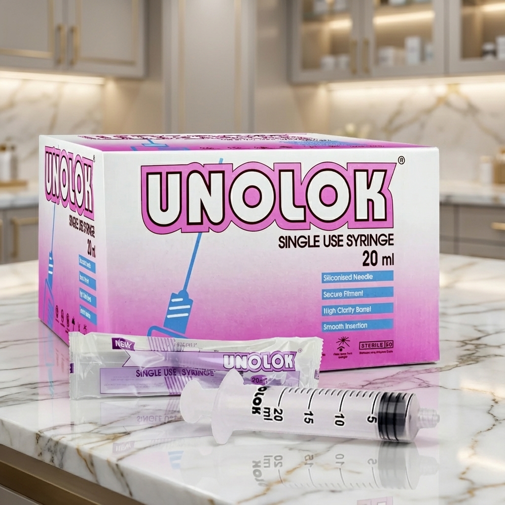 HMD Unolok Syringe Without Needle - 20ml