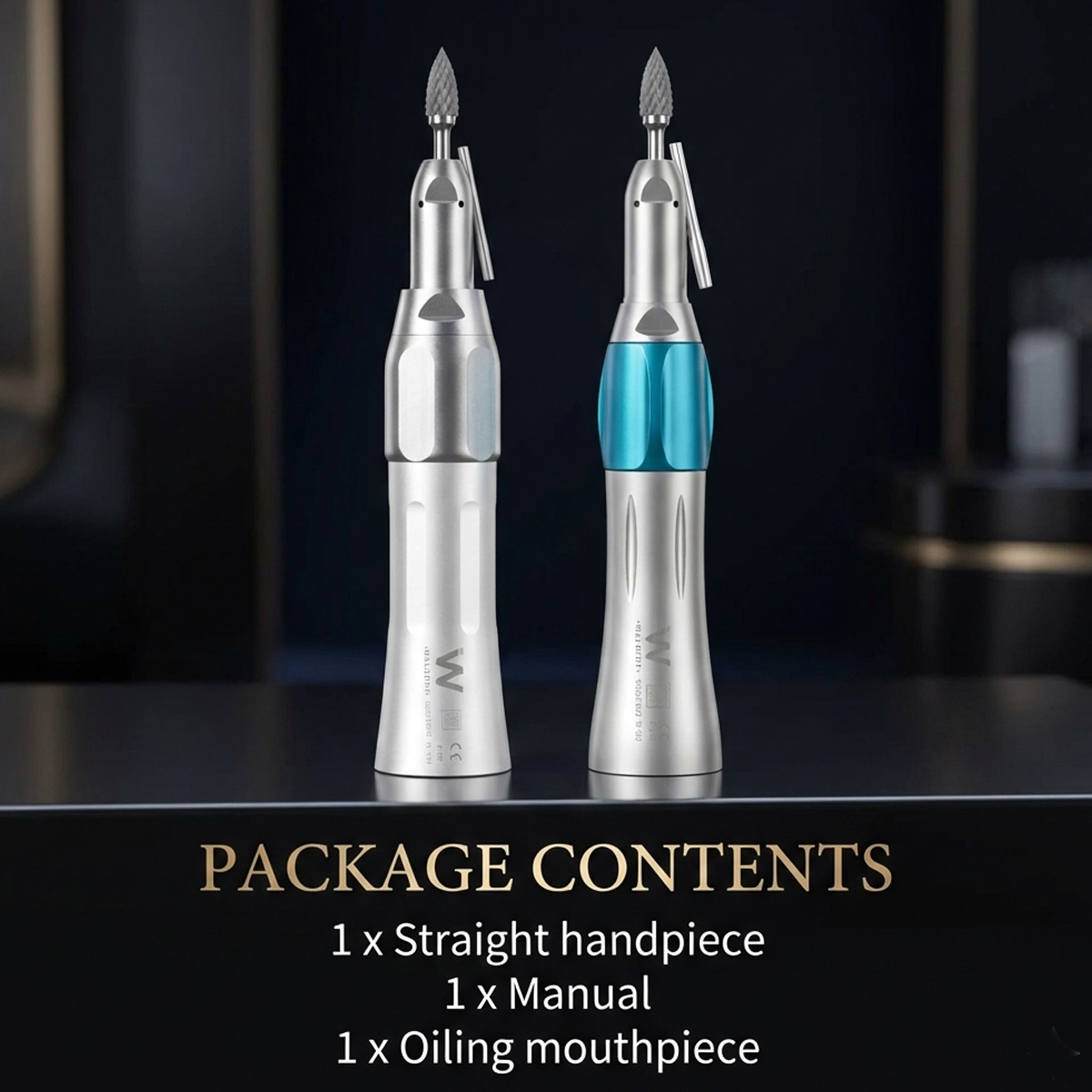 Waldent External Water Spray Straight Handpiece