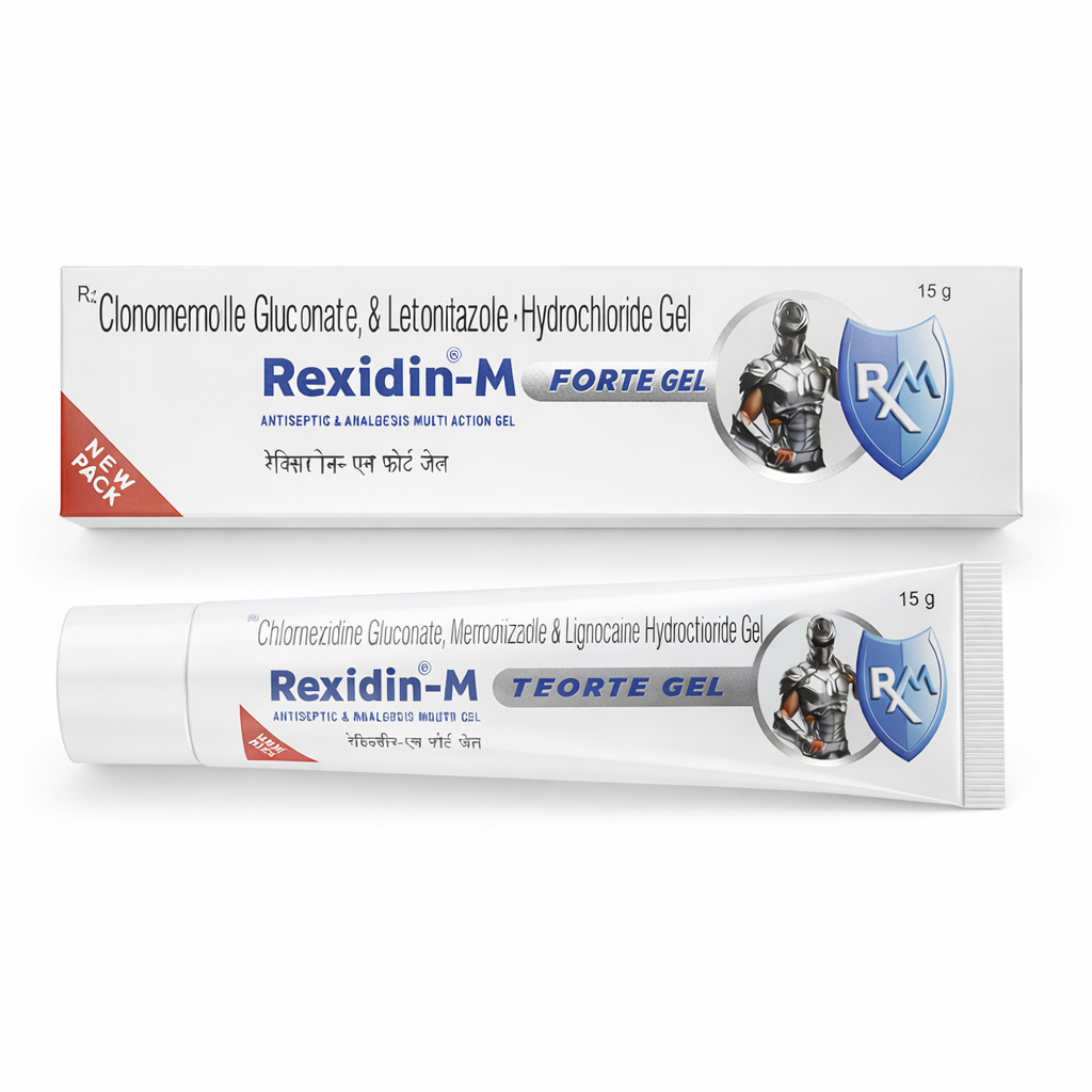Indoco Rexidin-M Forte Mouth Gel