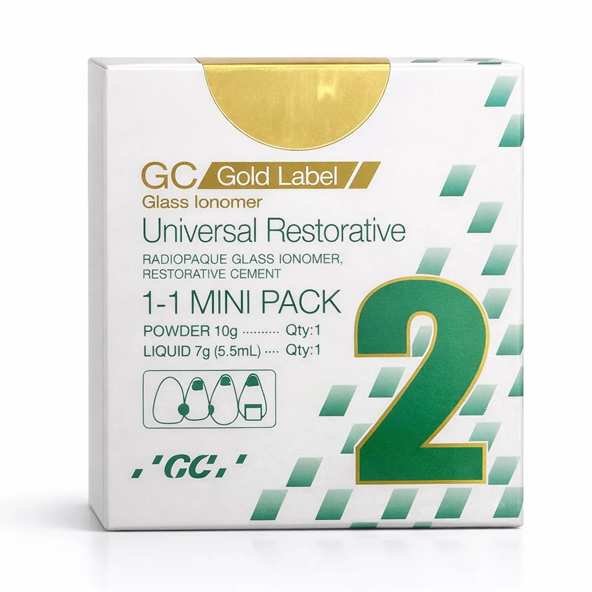 GC Gold Label 2 Glass Ionomer Restorative Cement