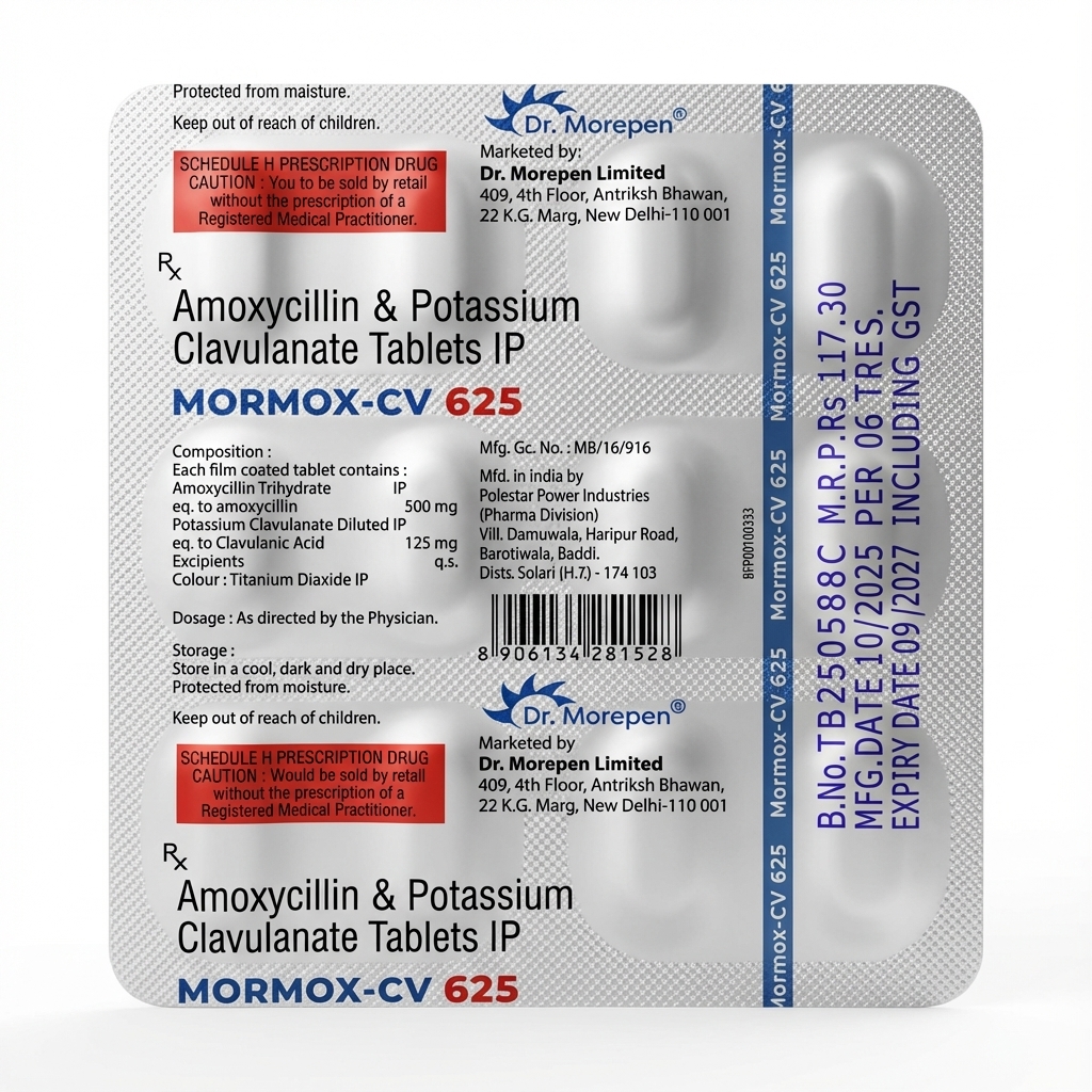 Dr. Morepen Mormox-CV 625