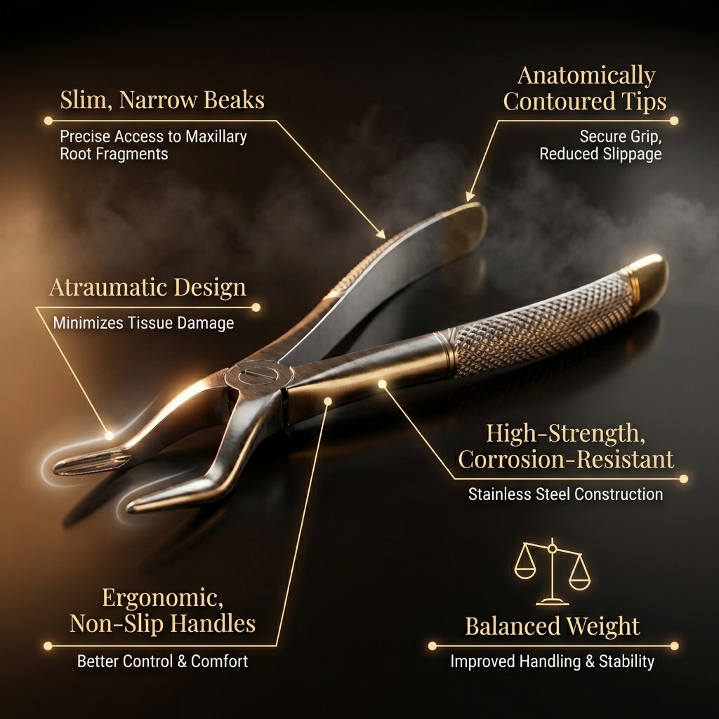 Dental Tooth Extraction Forceps Upper Roots