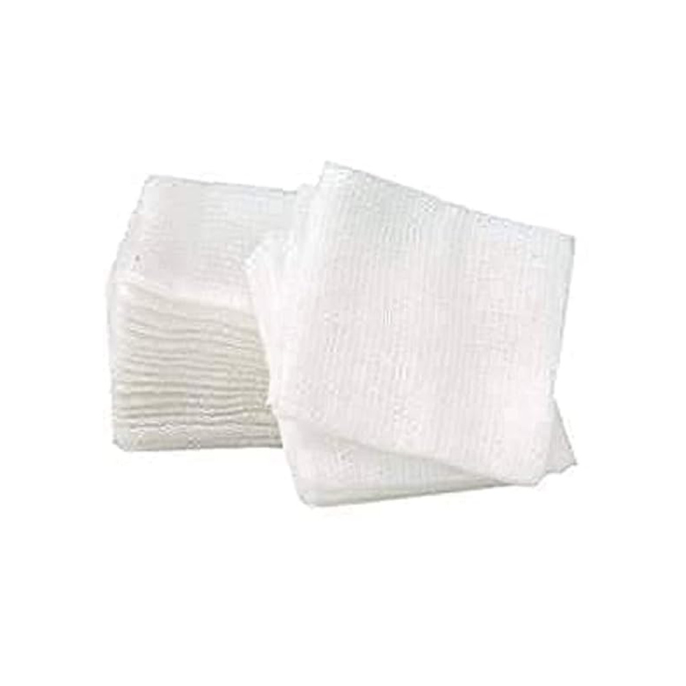 Pearsons Sterile Gauge Swabs 7.5cm x 7.5cm | 12Ply | Pack of 1| 4/Pk