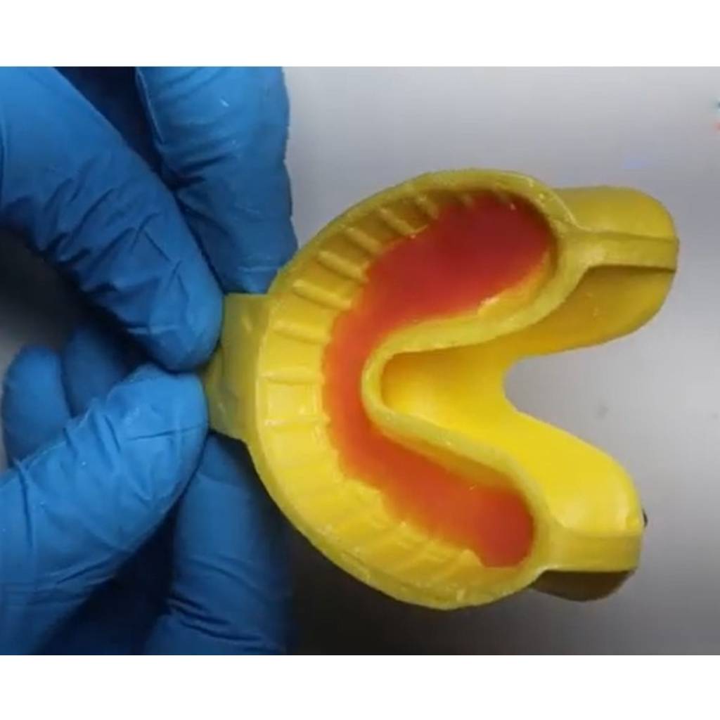 Cotisen Disposable Fluoride Foam Tray Yellow - M