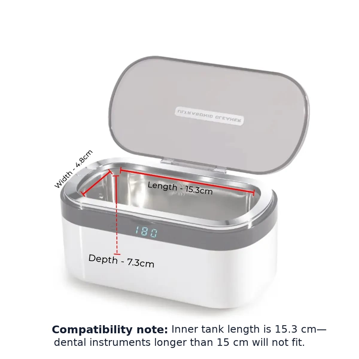 Codyson Ultrasonic Cleaner CS 1 (0.5 Litre)