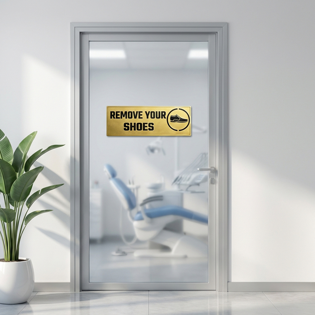 Unique Dents Acrylic Sign Plates